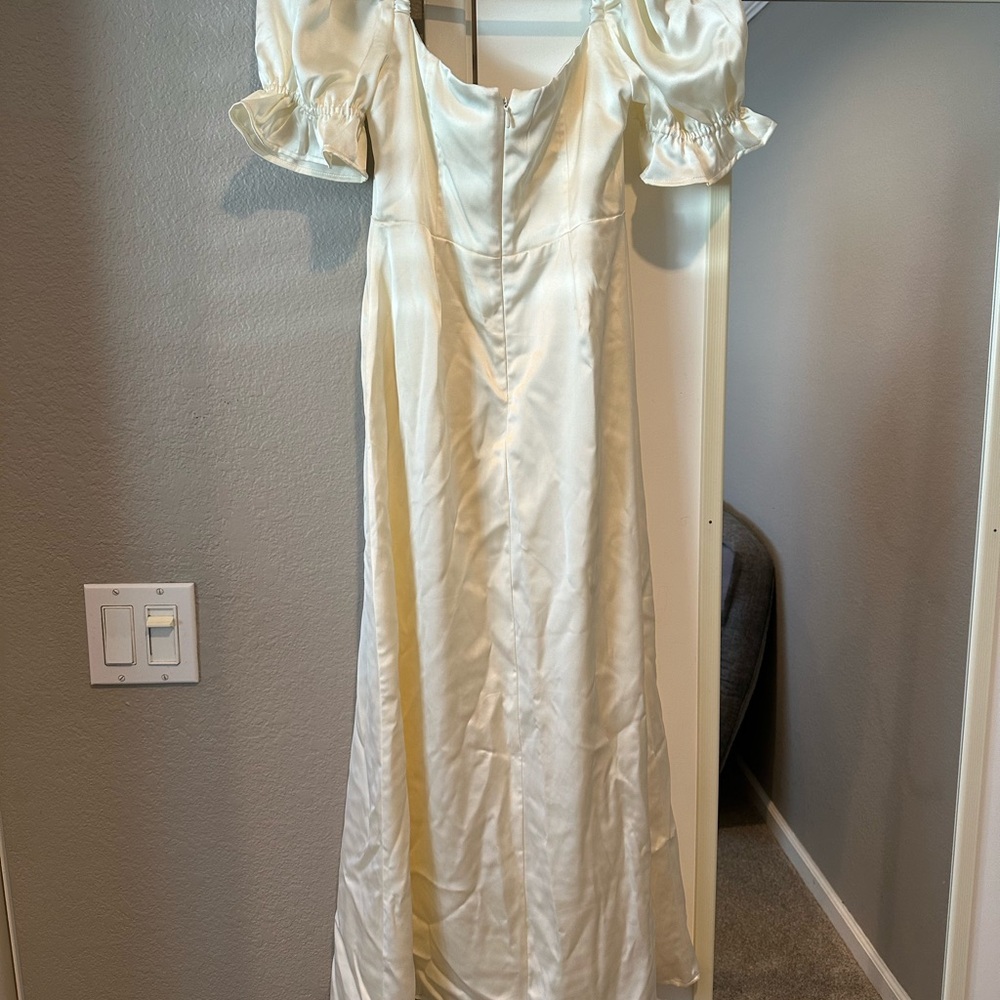White dress